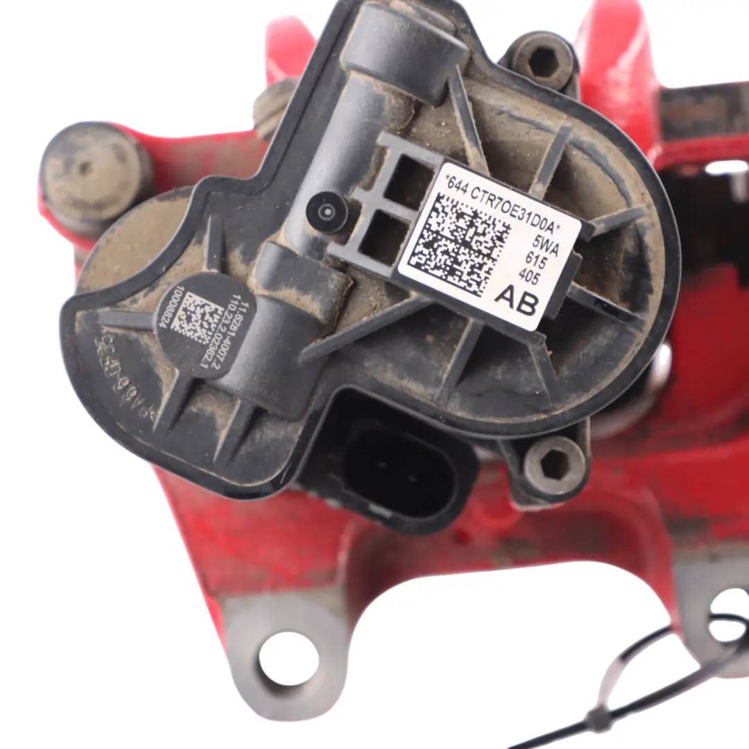 Audi A3 S3 8Y Brake Caliper Rear Left N/S Wheel Brake Unit Red 5WA615423E