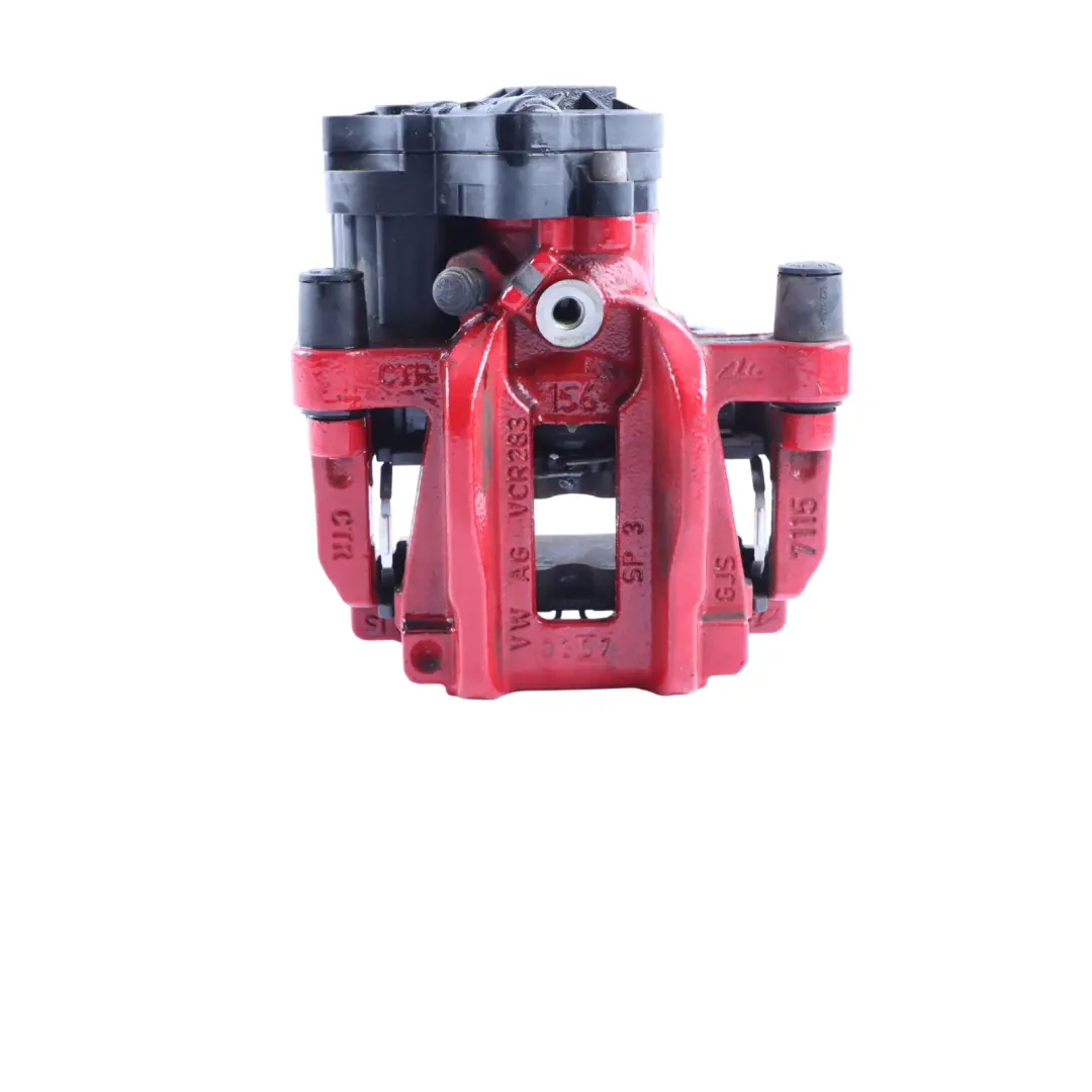 Audi A3 S3 8Y Brake Caliper Rear Right O/S Wheel Brake Unit Red 5WA615424E