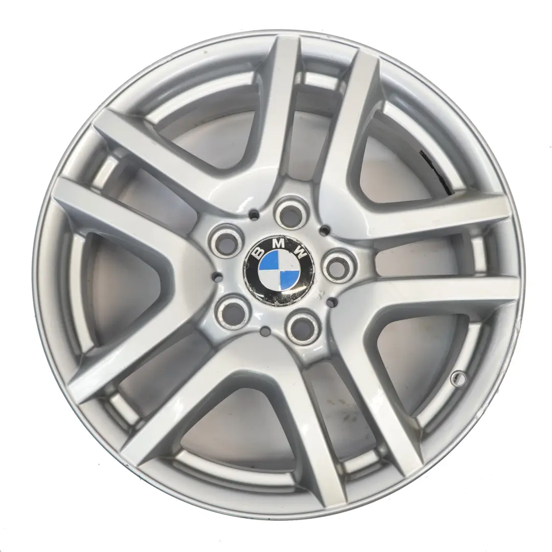 BMW X5 E53 Silver Light Alloy Wheel Rim V spoke 130 17" 7,5J ET:40 6761929