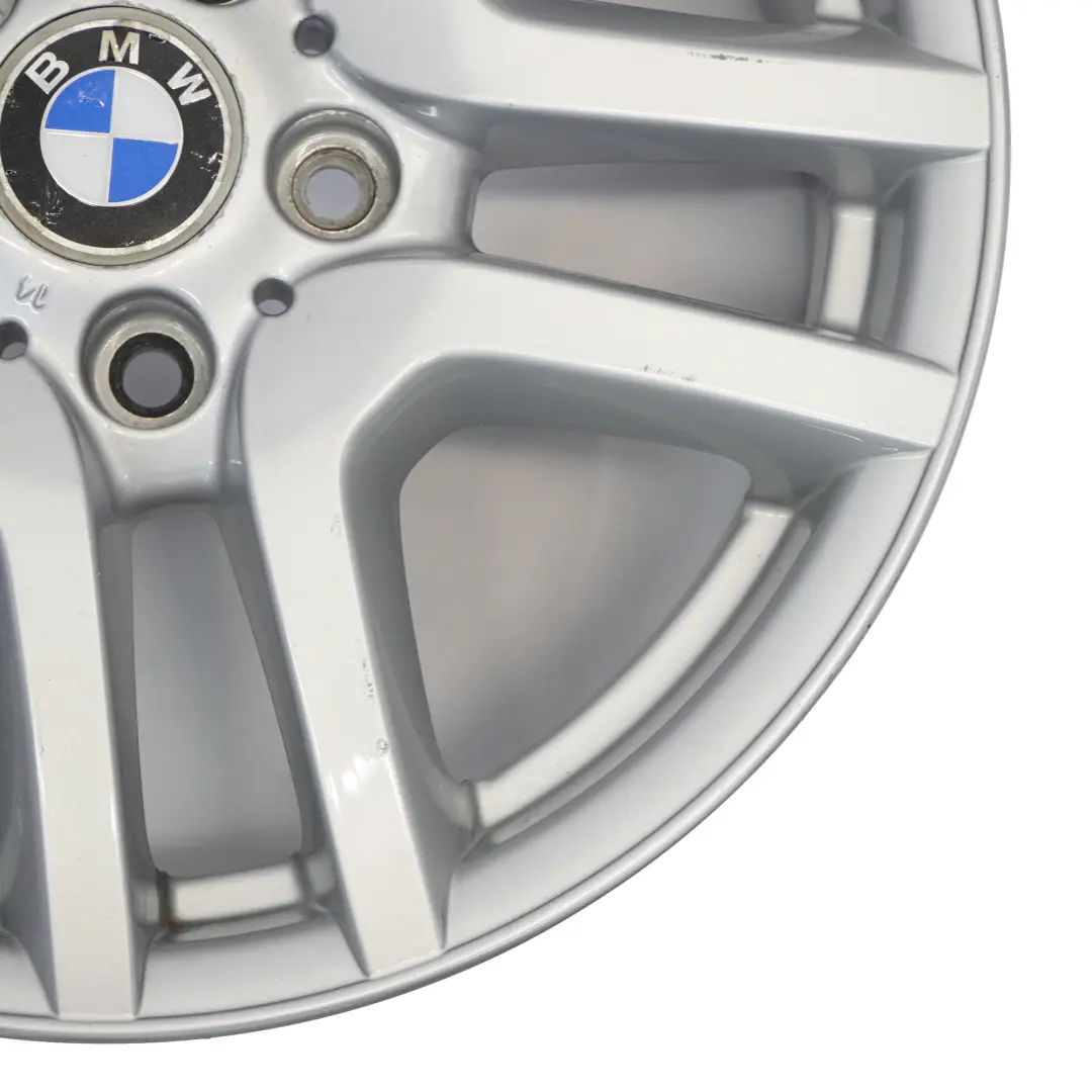 BMW X5 E53 Silver Light Alloy Wheel Rim V spoke 130 17" 7,5J ET:40 6761929