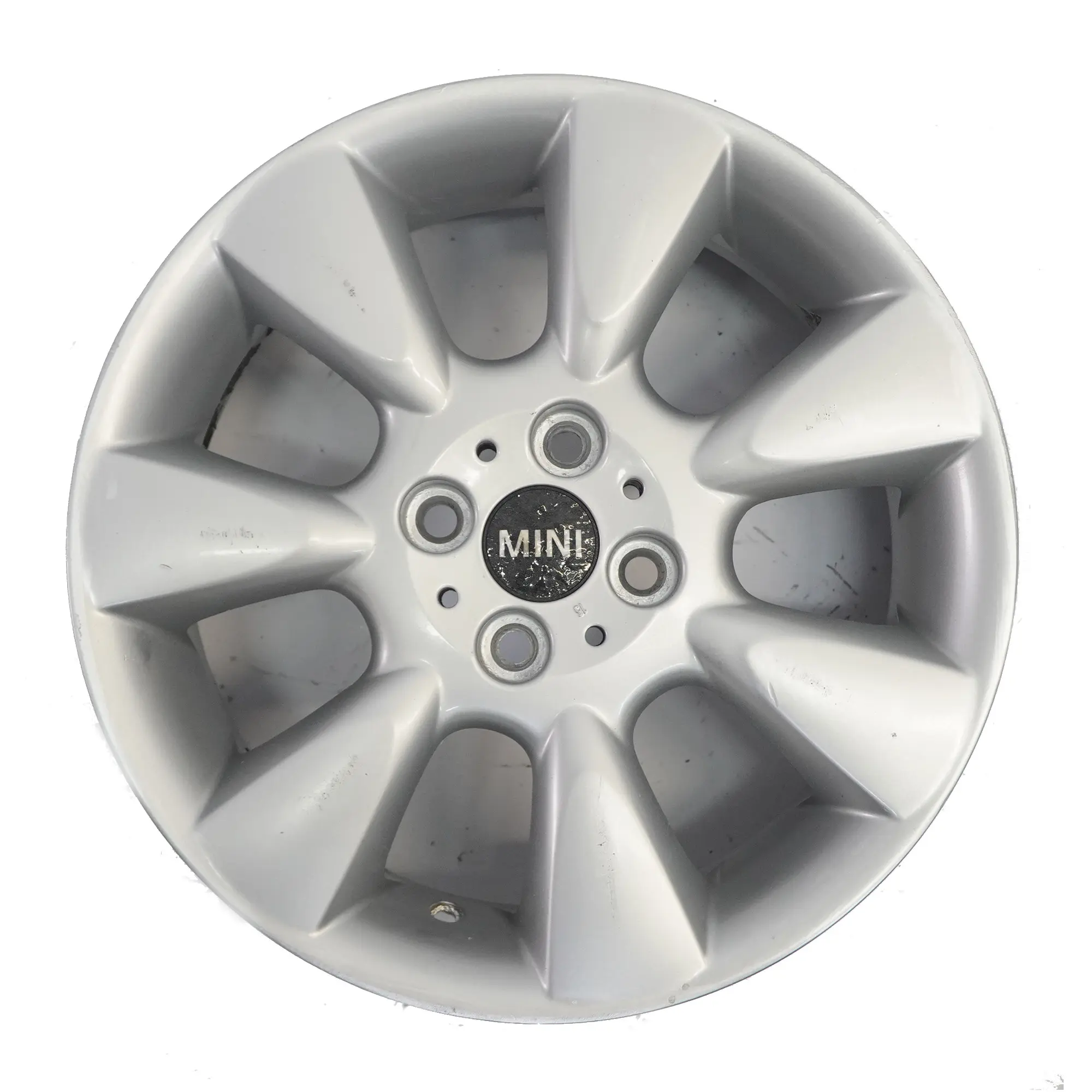 Mini Cooper R50 R52 R53 Argent Jante Alliage 16" 6,5J ET:48 7-Spoke 92 6763297