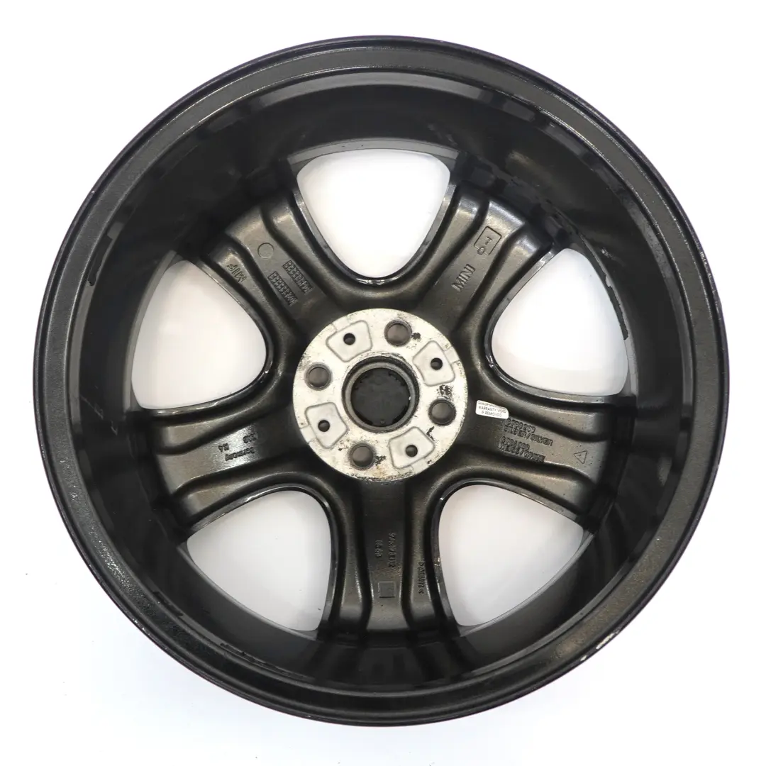 Mini One R50 R52 R53 Gris Llanta De aleacion 17" ET:48 7J 5-Star 91 6763299