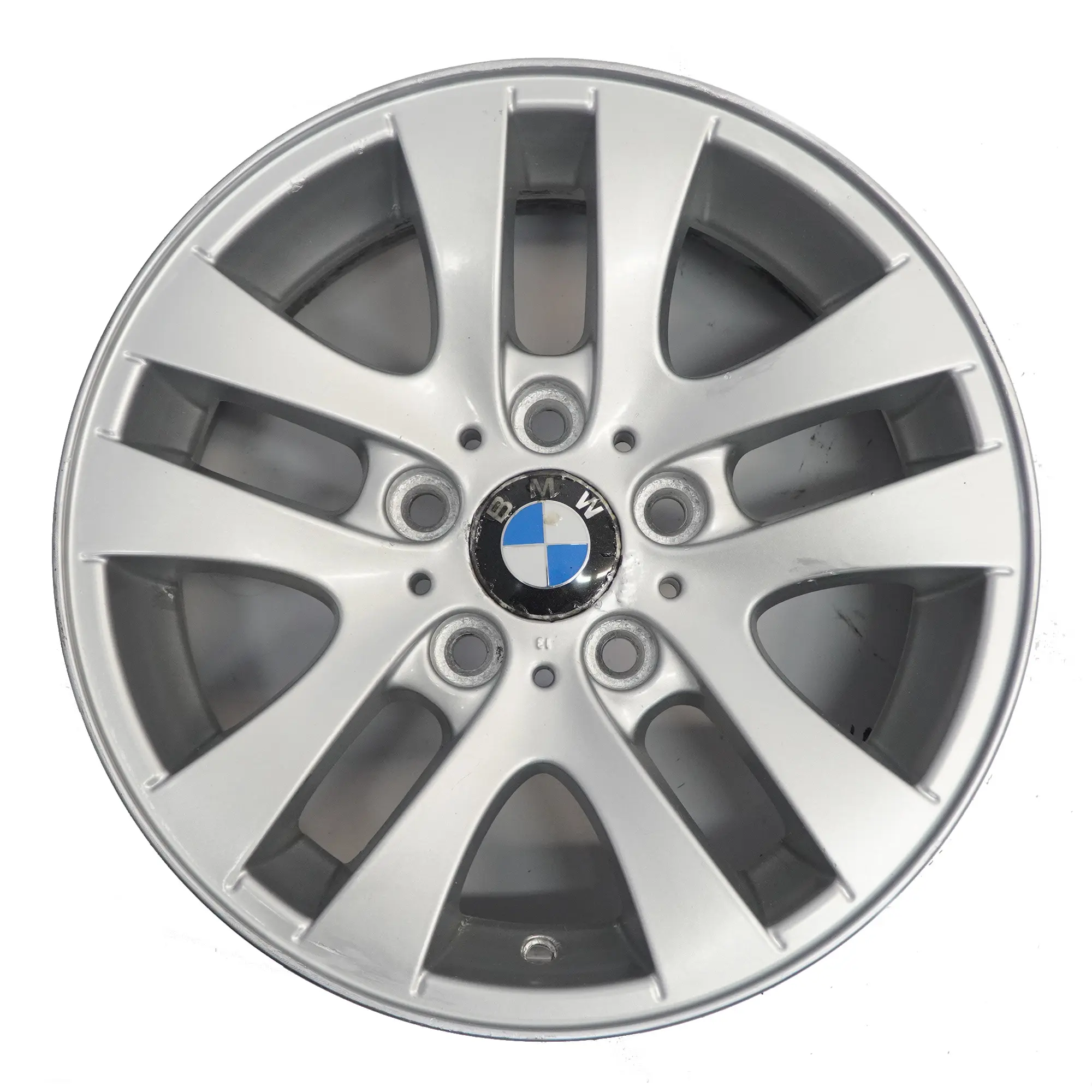 BMW 3 er E90 E91 Silber Alu Felge Alufelge 16" Doppelspeiche 156 7J ET:34