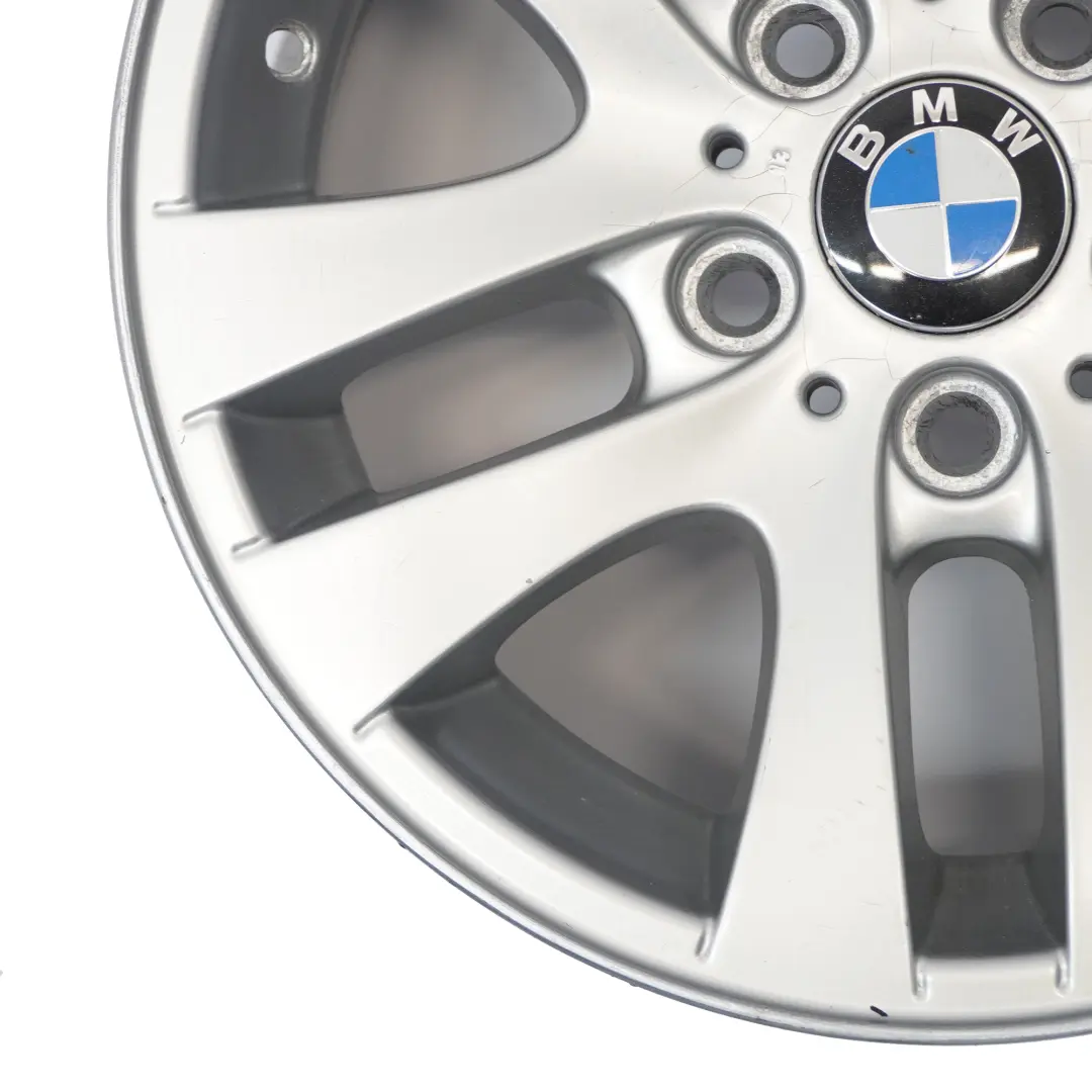 BMW E90 E91 Plata Aluminio Llanta de 16" Rayo Doble 156 7J ET:3 4