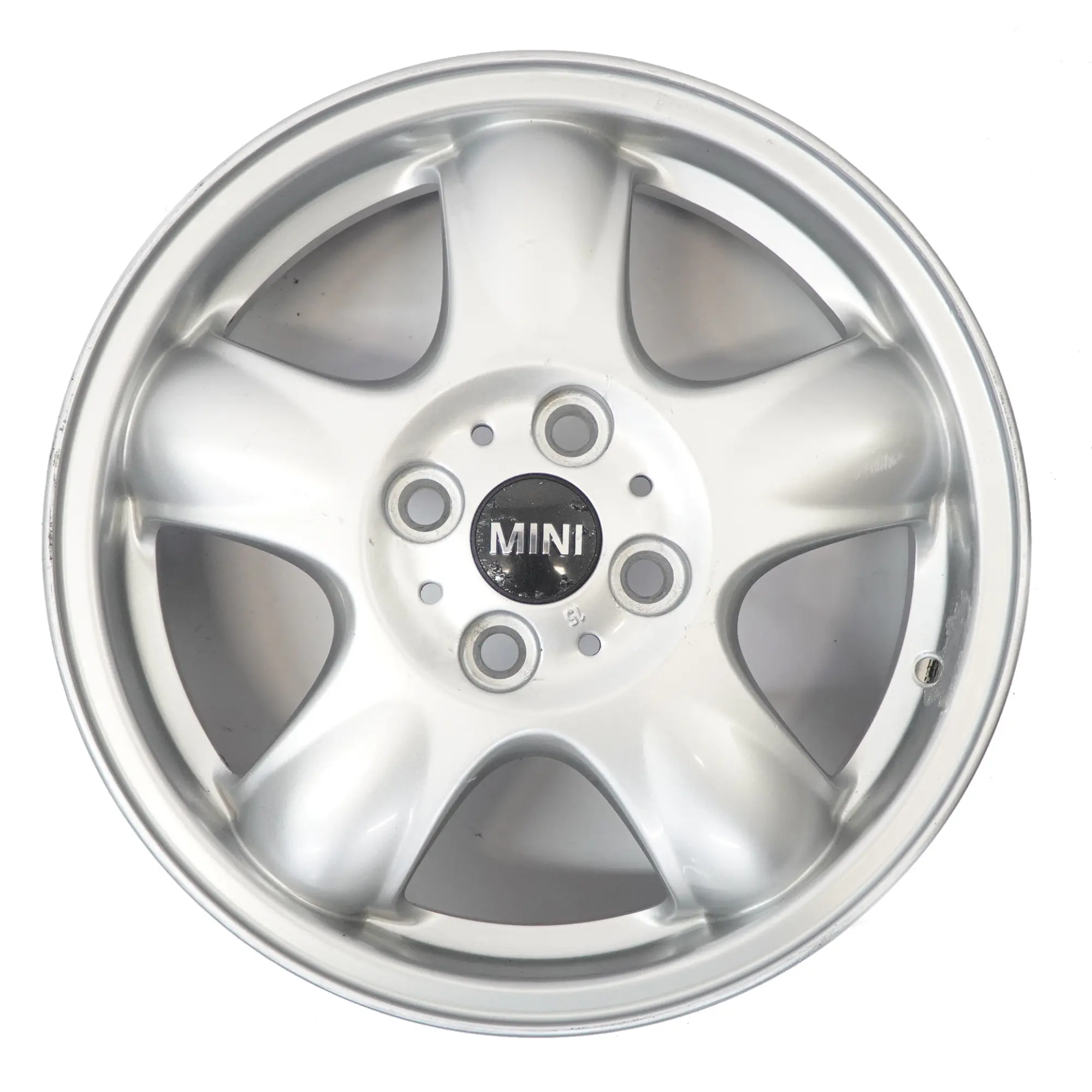 Mini Cooper R50 R56 Jantes Alu Alliage Argent 15" etoile Spooler 100