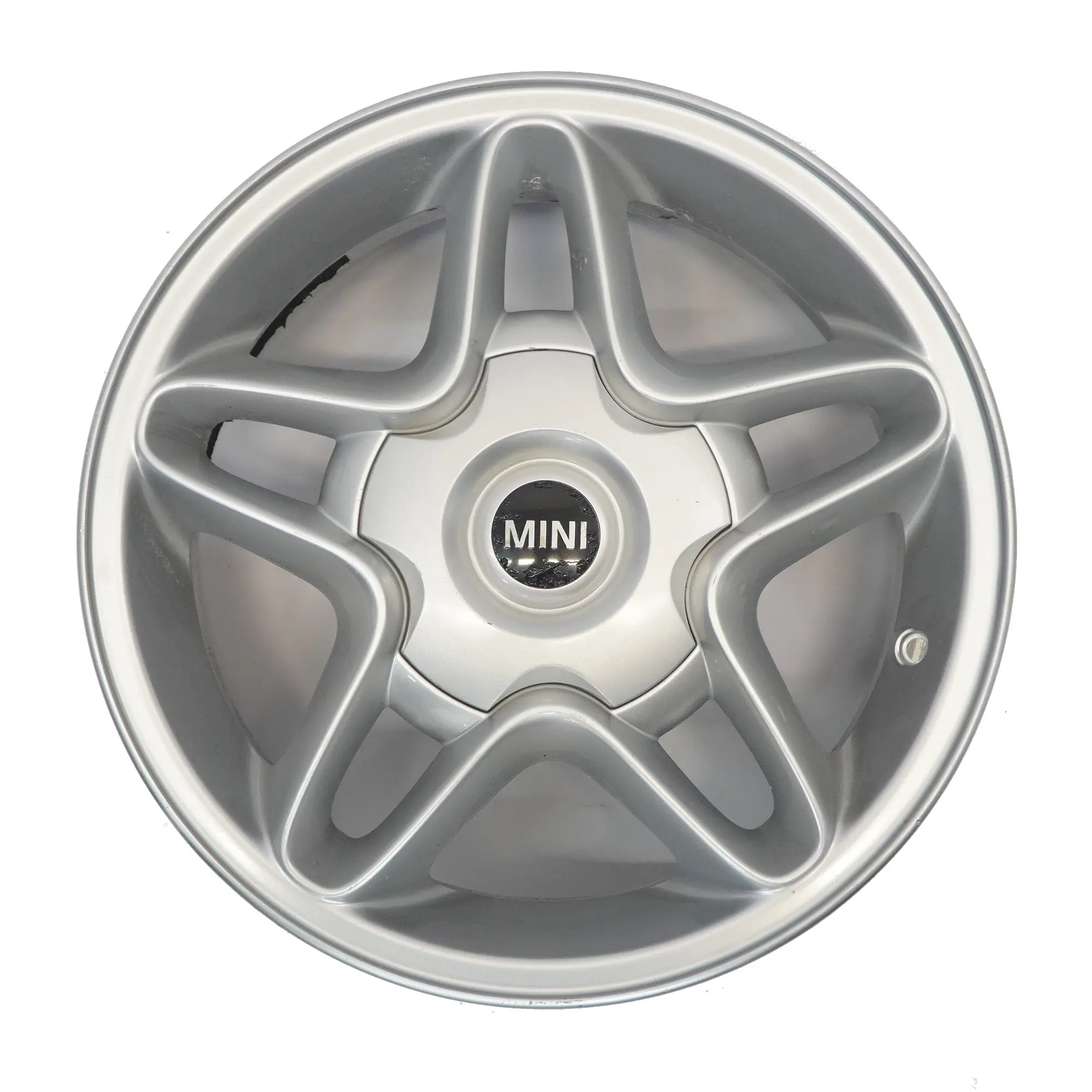 Mini One R50 R55 R56 Llanta De aleacion plateada 16" 6,5J ET:48 S-Winder 102