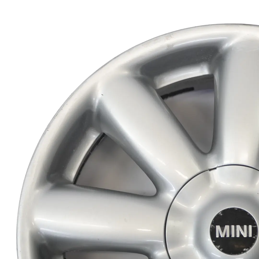 Mini Cooper One R50 R55 R56 Felga Aluminiowa Srebrna 17" 7J ET:48