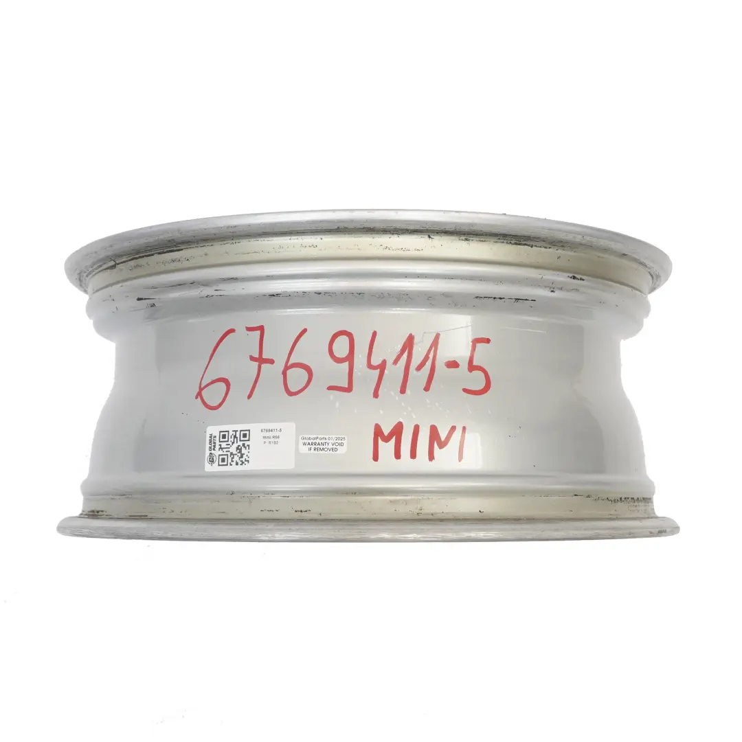 Mini Cooper One R50 R53 R55 R56 Llanta de Aluminio Plata 17" ET: 48 7J 6769411