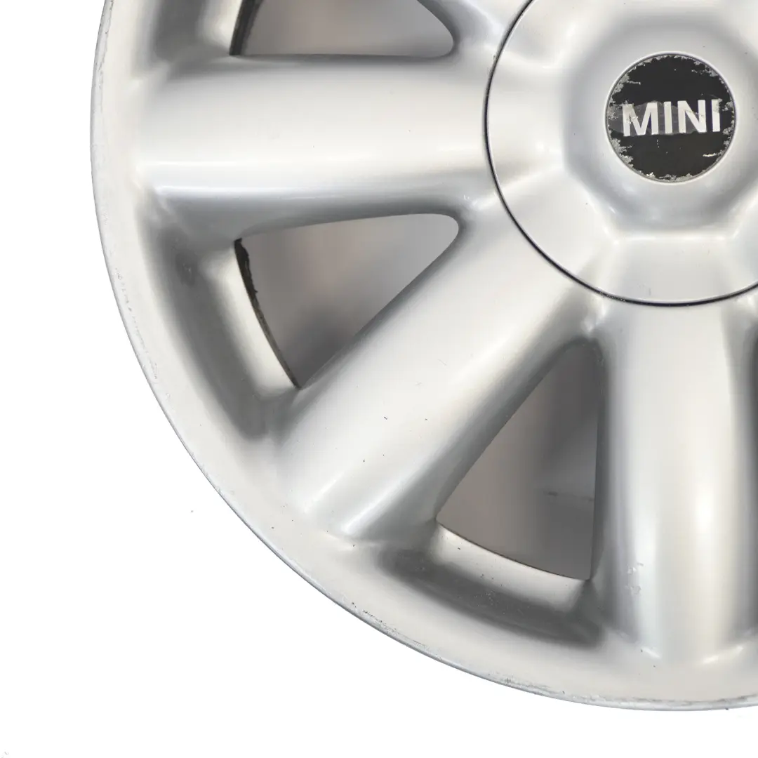 Mini Cooper R50 R55 R56 R57 Silver Wheel Alloy Rim 17" 7J Crown Spoke 104