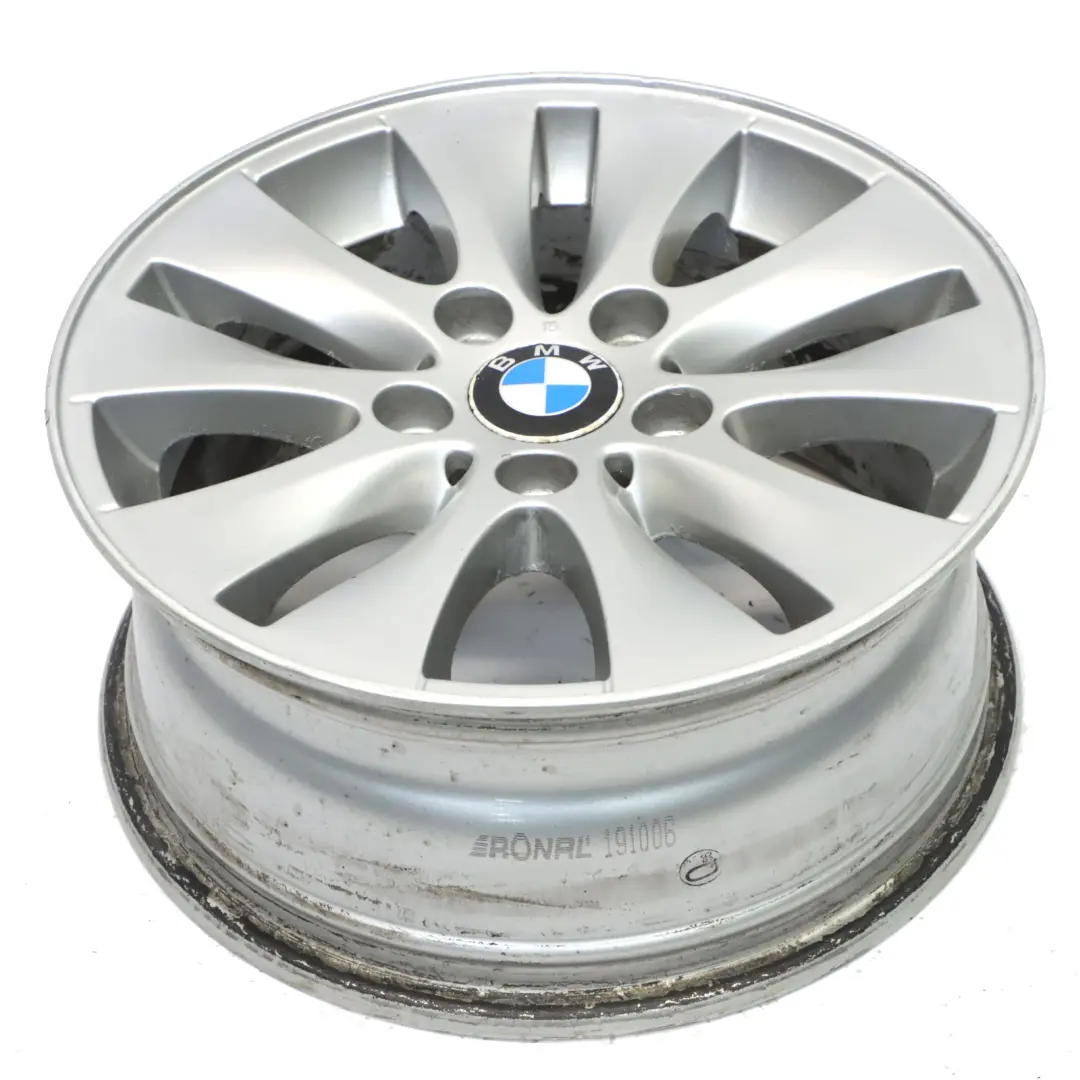 BMW E81 E82 E87 E88 Llanta De aleacion 16" radios en V 229 ET:44 7J 6774684