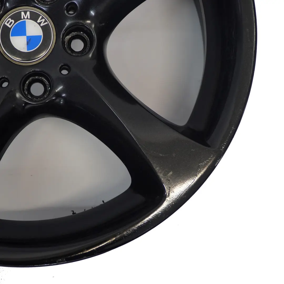 BMW E90 E91 E92 Czarna Felga Aluminiowa Przód 19" 8J ET:37 Star Spoke 230