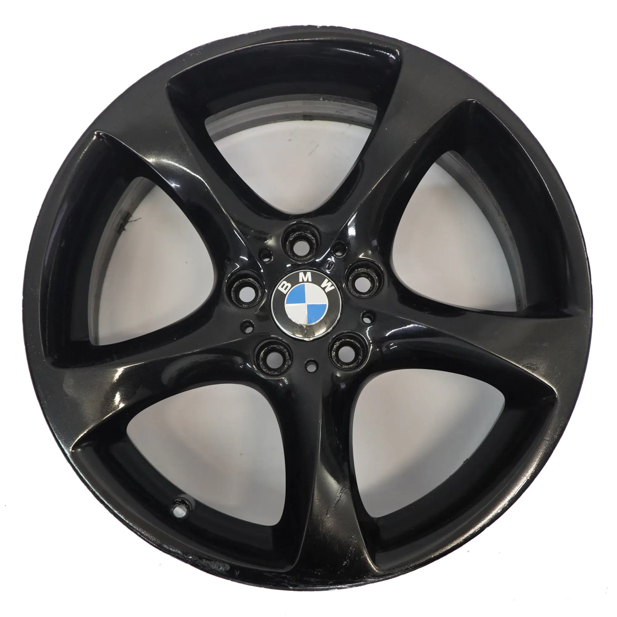 BMW E90 E91 E92 E93 Vorderrad Schwarz Felge 19" 8J ET:37 Sternspeiche 230