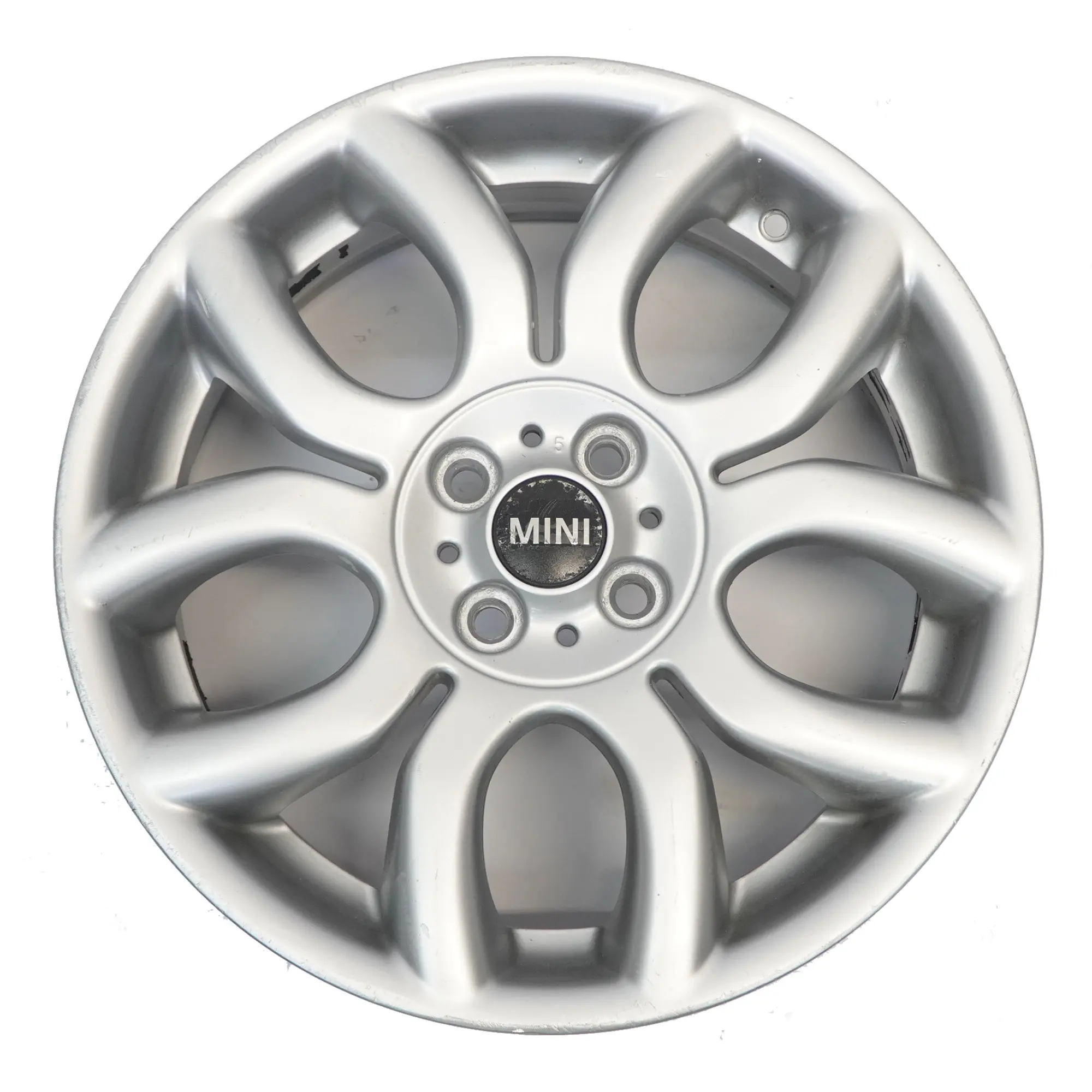 Mini Cooper One R50 R55 R56 R57 Jante Alliage Argent 17" 7J Flame Spoke 97