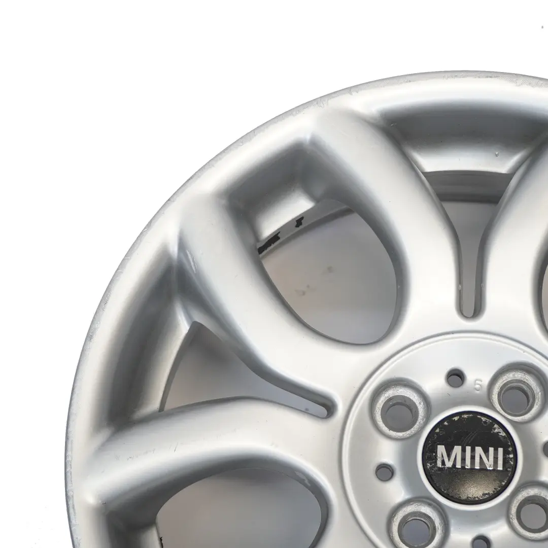 Mini One R50 R55 R56 R57 llanta De aleacion De plata 17 "7J Flame Spoke 97