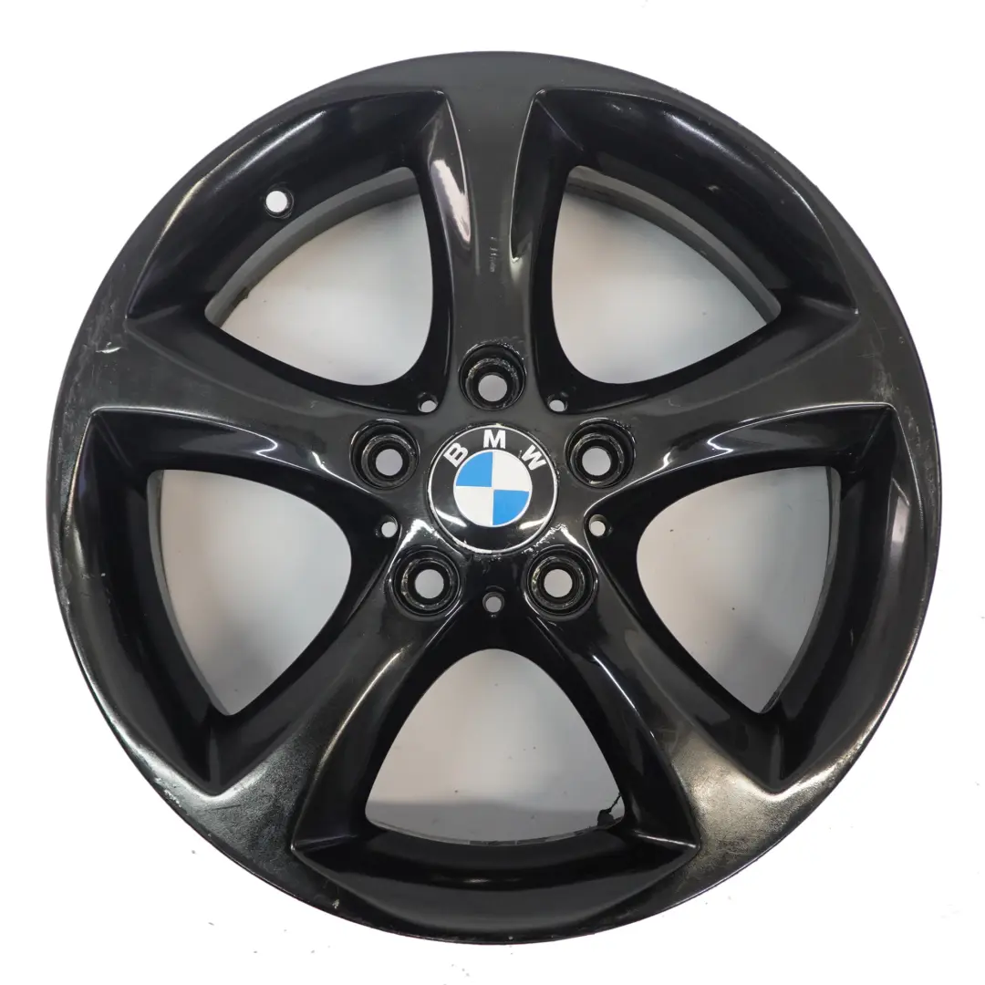 BMW E81 E87 Black Wheel Alloy Rim 17" Start Spoke 256 7J ET:47 6778219