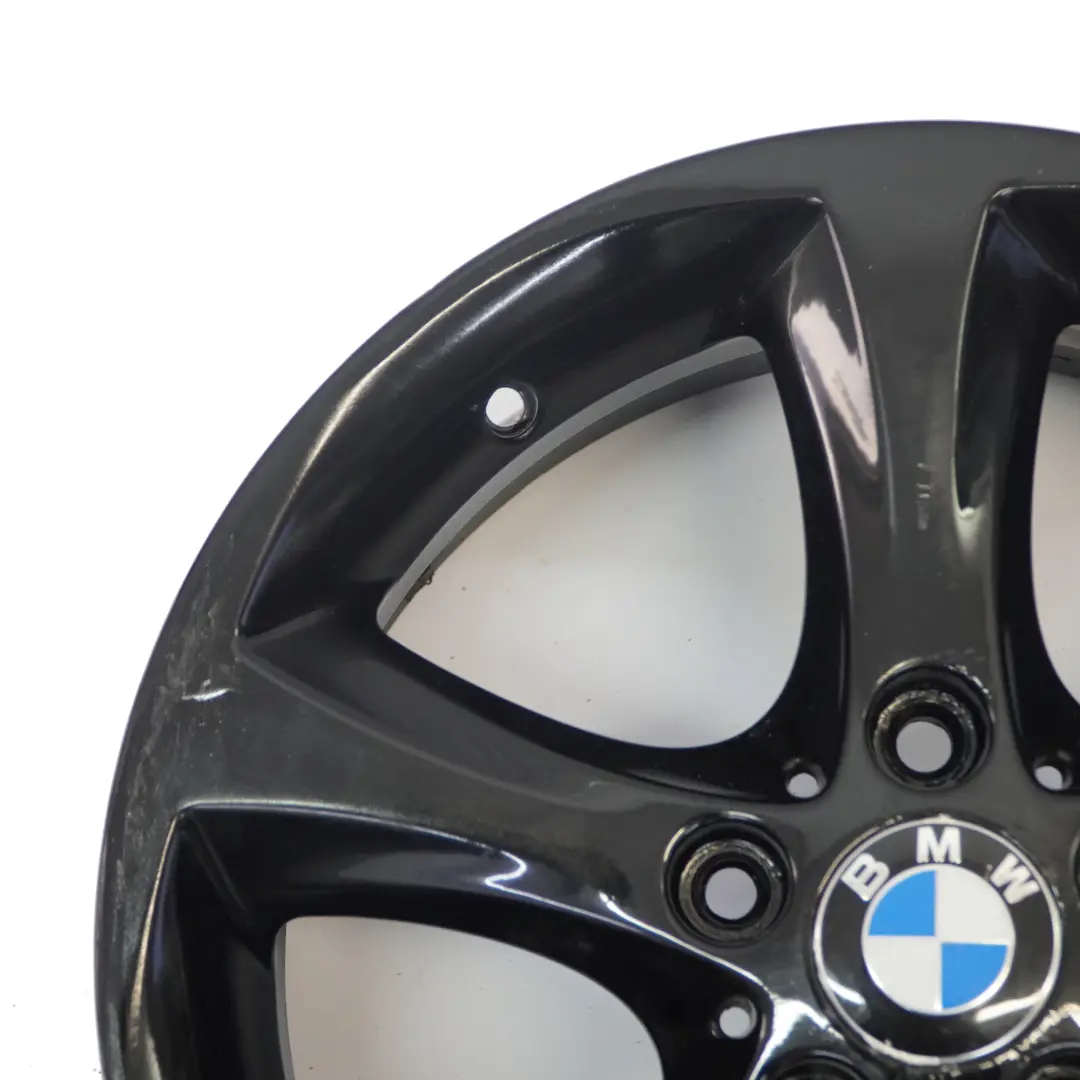 BMW E81 E87 Black Wheel Alloy Rim 17" Start Spoke 256 7J ET:47 6778219