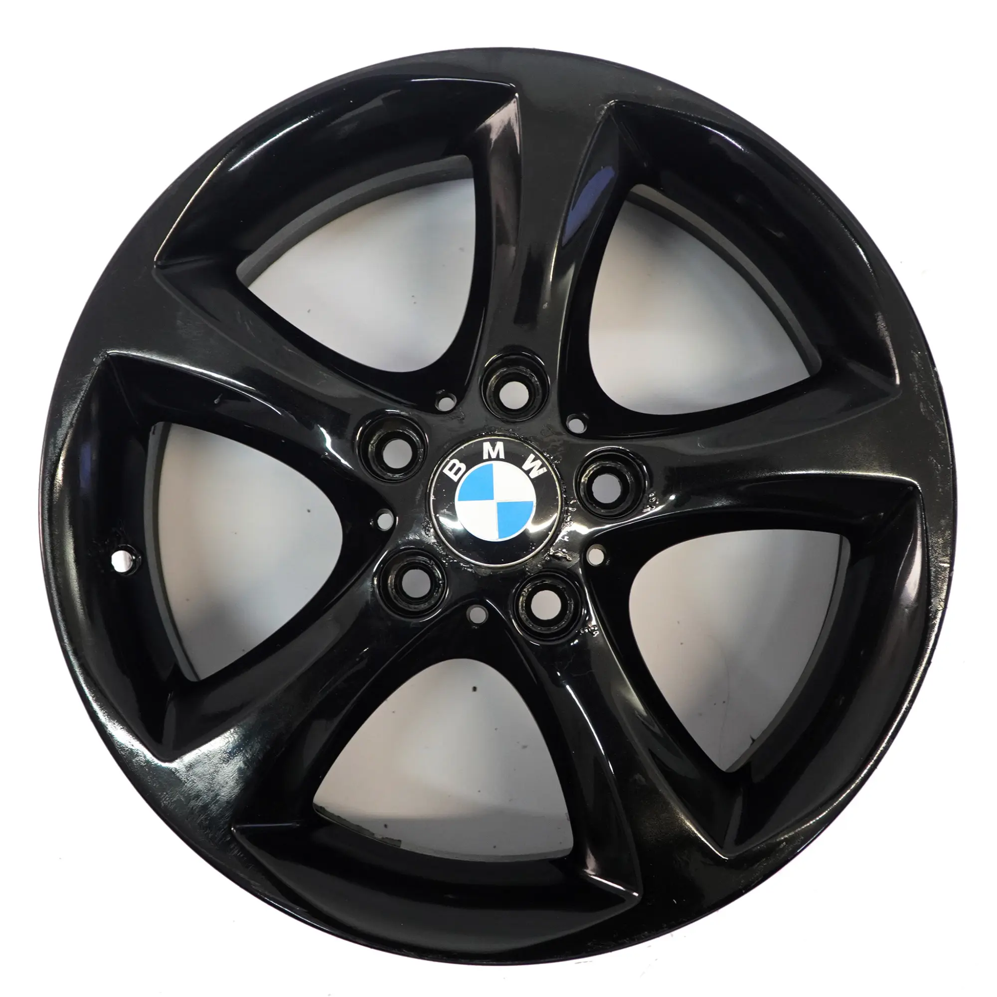 BMW 1 Series E81 E87 Black Wheel Alloy Rim 17" Start Spoke 256 ET:47 7J 6778219