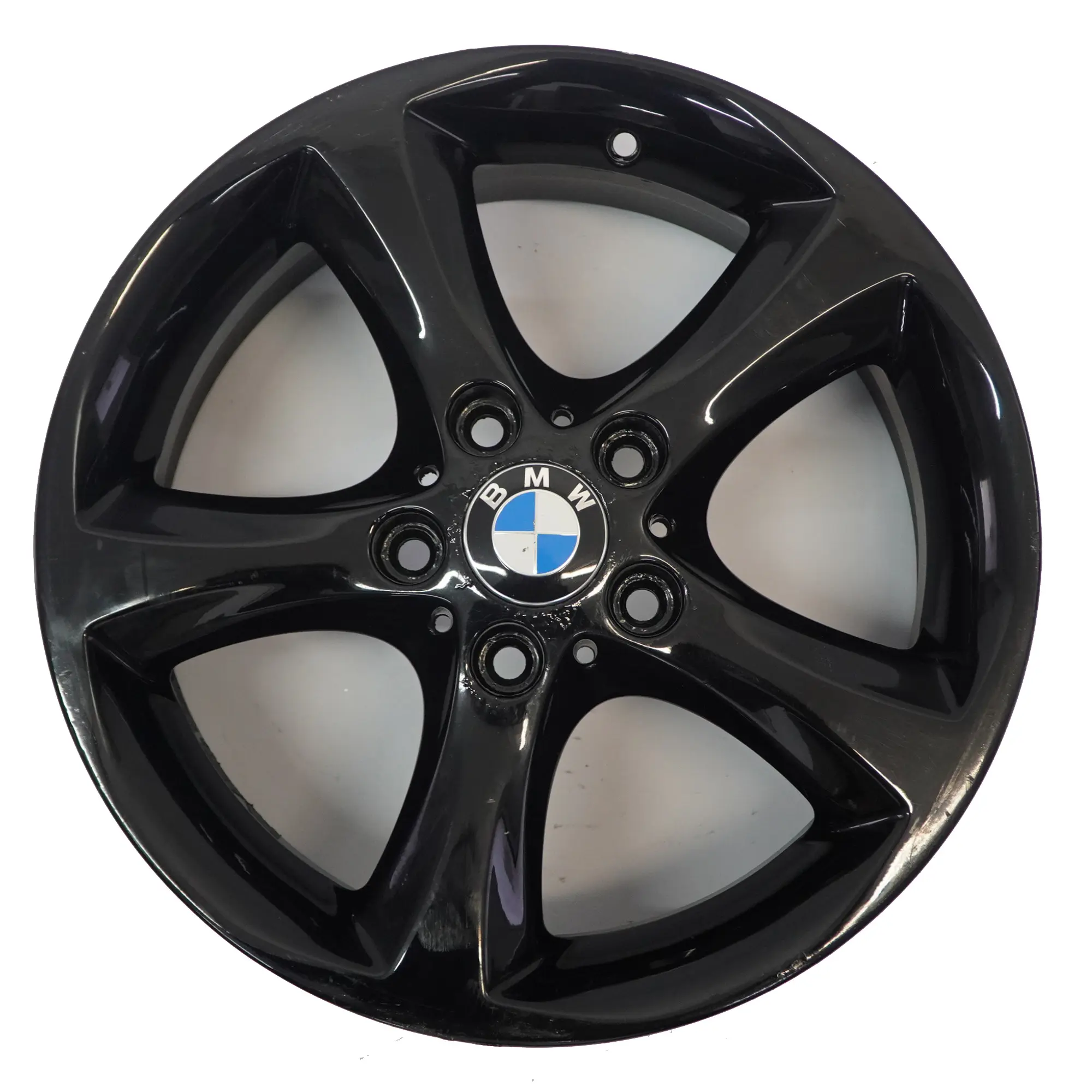 BMW E81 E87 Black Wheel Alloy Rim 17" Start Spoke 256 ET:47 7J 6778219