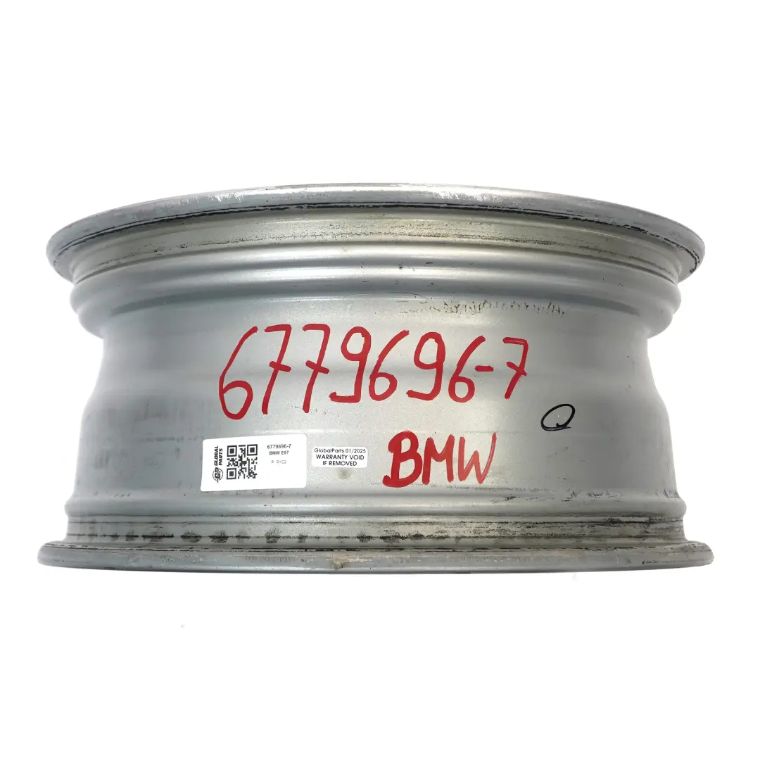 BMW E81 E87 E88 Srebrna Felga Aluminiowa 16" 7J ET:44 222 6779696