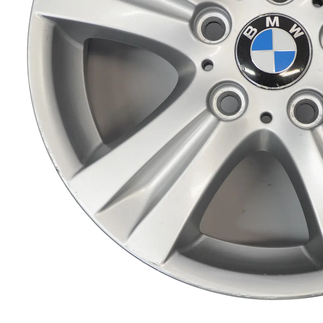 BMW E81 E87 E88 Srebrna Felga Aluminiowa 16" 7J ET:44 222 6779696