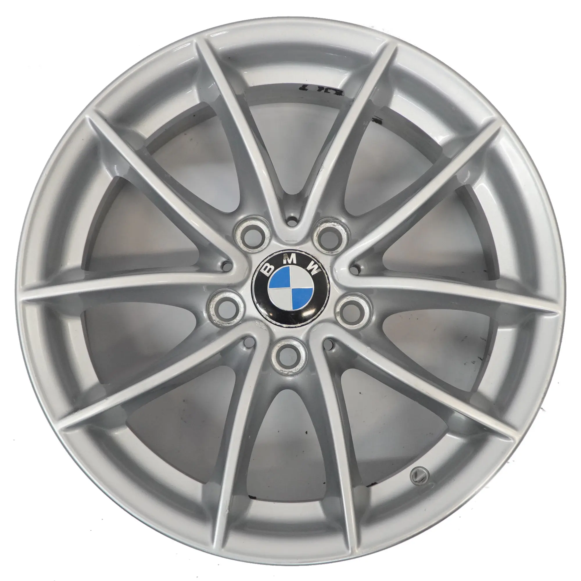 Wheel Rim BMW X3 F25 X4 F26 Silver Alloy 17" V Spoke 304 7,5J ET:32 6787575