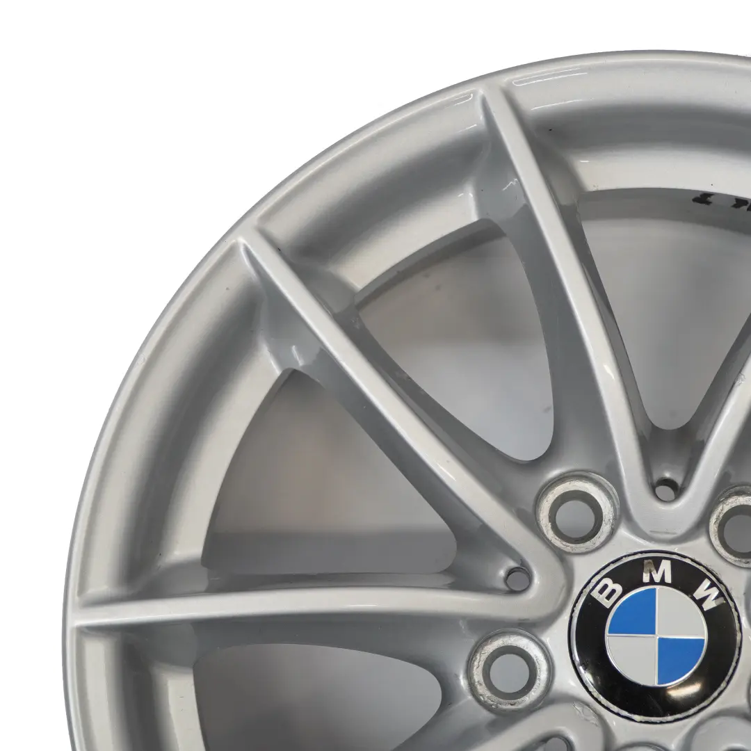 Wheel Rim BMW X3 F25 X4 F26 Silver Alloy 17" V Spoke 304 7,5J ET:32 6787575