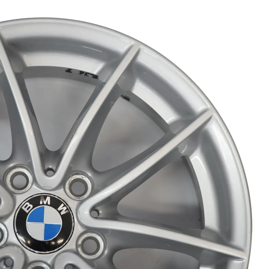 Wheel Rim BMW X3 F25 X4 F26 Silver Alloy 17" V Spoke 304 7,5J ET:32 6787575