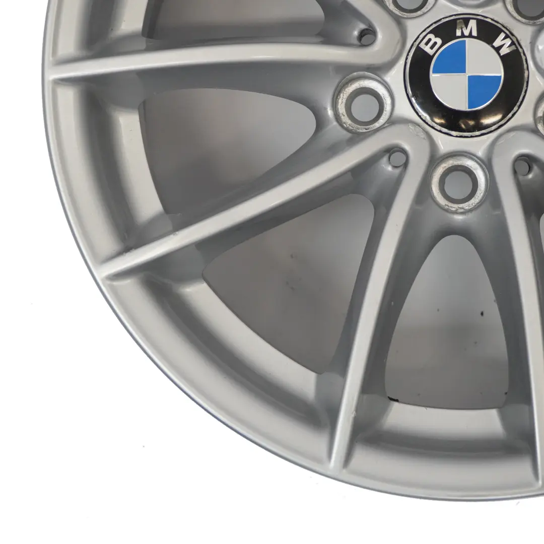 Wheel Rim BMW X3 F25 X4 F26 Silver Alloy 17" V Spoke 304 7,5J ET:32 6787575