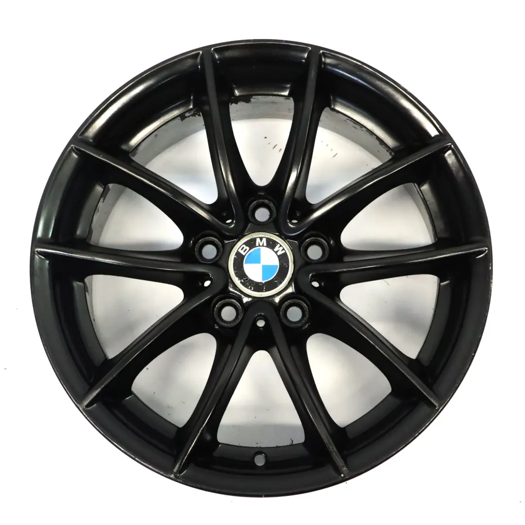 Wheel Rim BMW X3 F25 X4 F26 Black Matte Alloy 17" V Spoke 304 7,5J ET:32 6787575