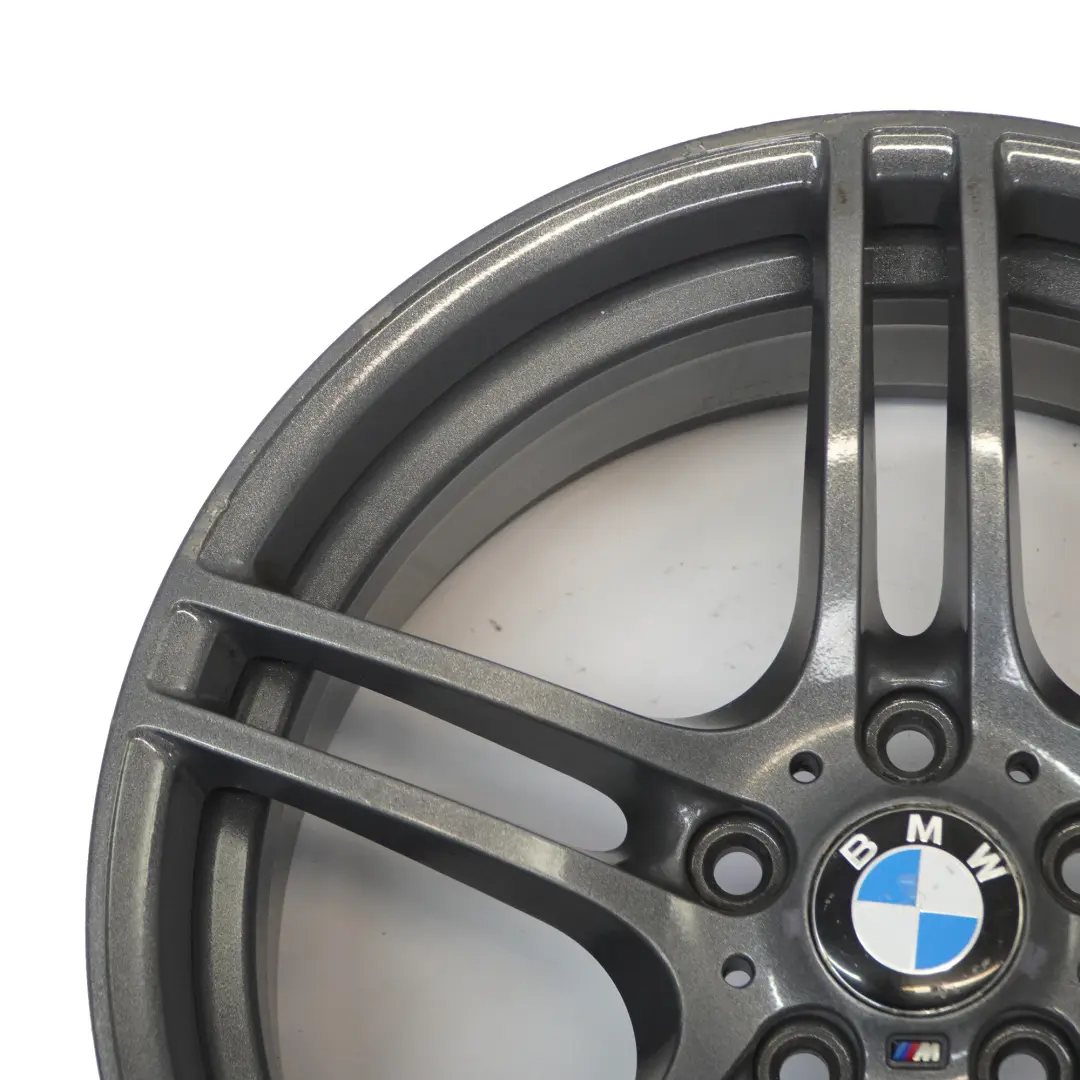 BMW E90 E92 Gris Llanta Aleación Delantera 19" M Doble 313 8J ET:37 6787647