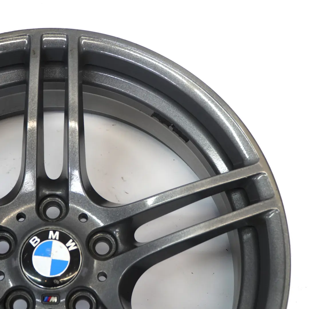 BMW E90 E92 Gris Llanta Aleación Delantera 19" M Doble 313 8J ET:37 6787647