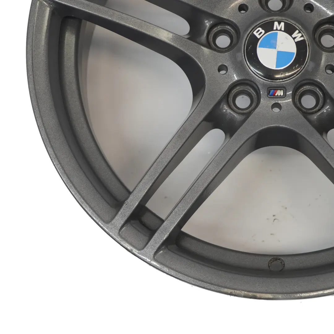 BMW E90 E92 Gris Llanta Aleación Delantera 19" M Doble 313 8J ET:37 6787647