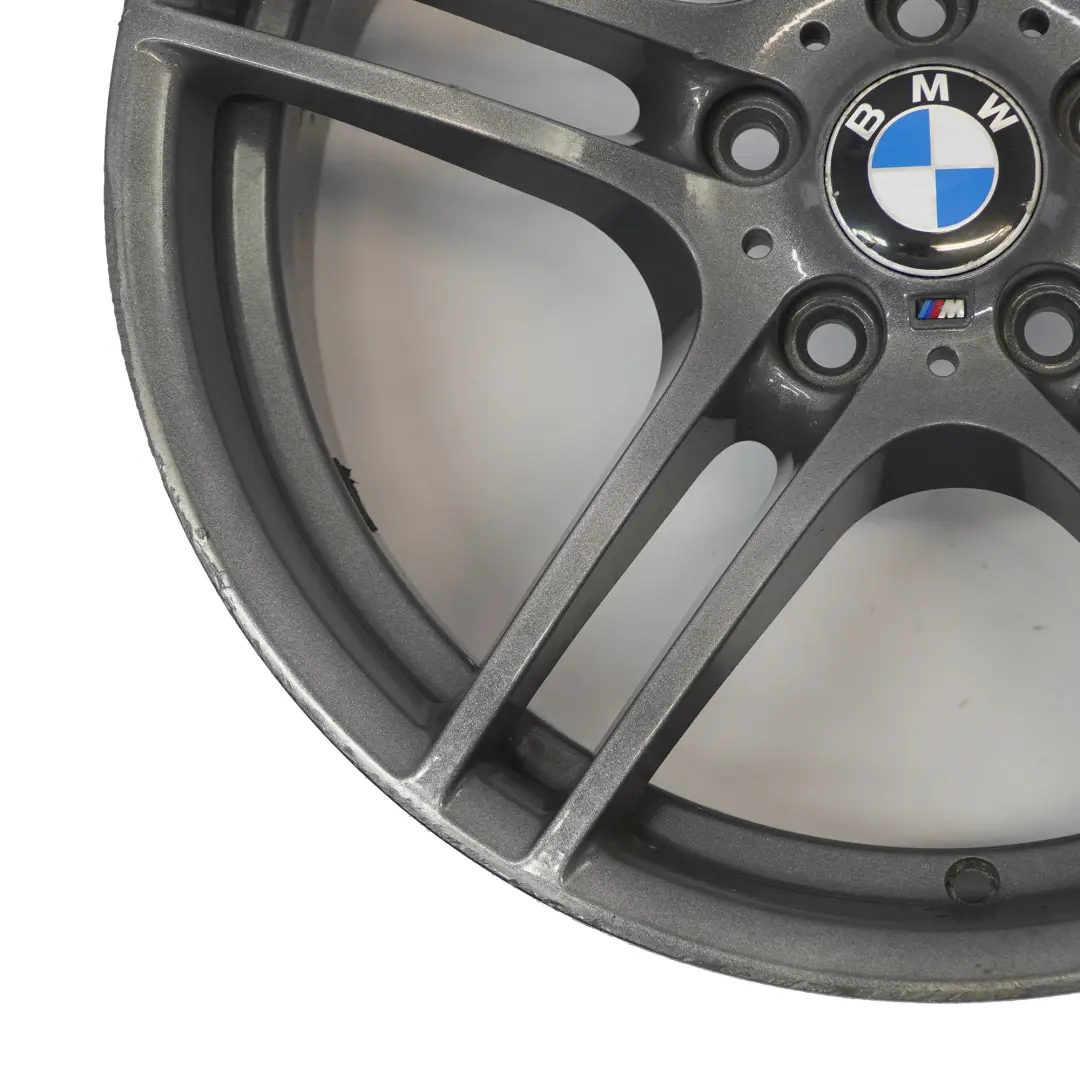 BMW E90 E92 Gris Llanta Aleación Delantera 19" M Doble 313 8J ET:37 6787647