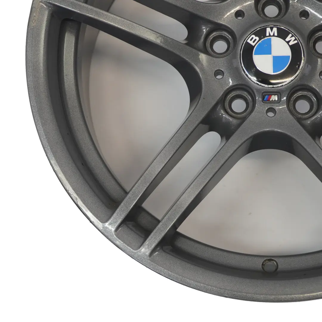 BMW E90 E92 Gris llanta trasera aleación 19 "M de radio 313 9J ET:39 6787648