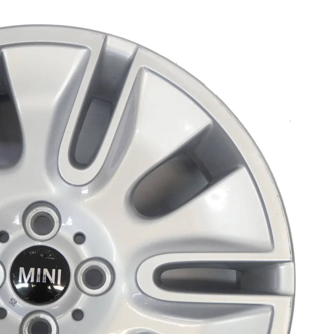 Silver Wheel Alloy Rim 17" Mini R55 R56 R57 Silver Shield 7J ET:48 6789797