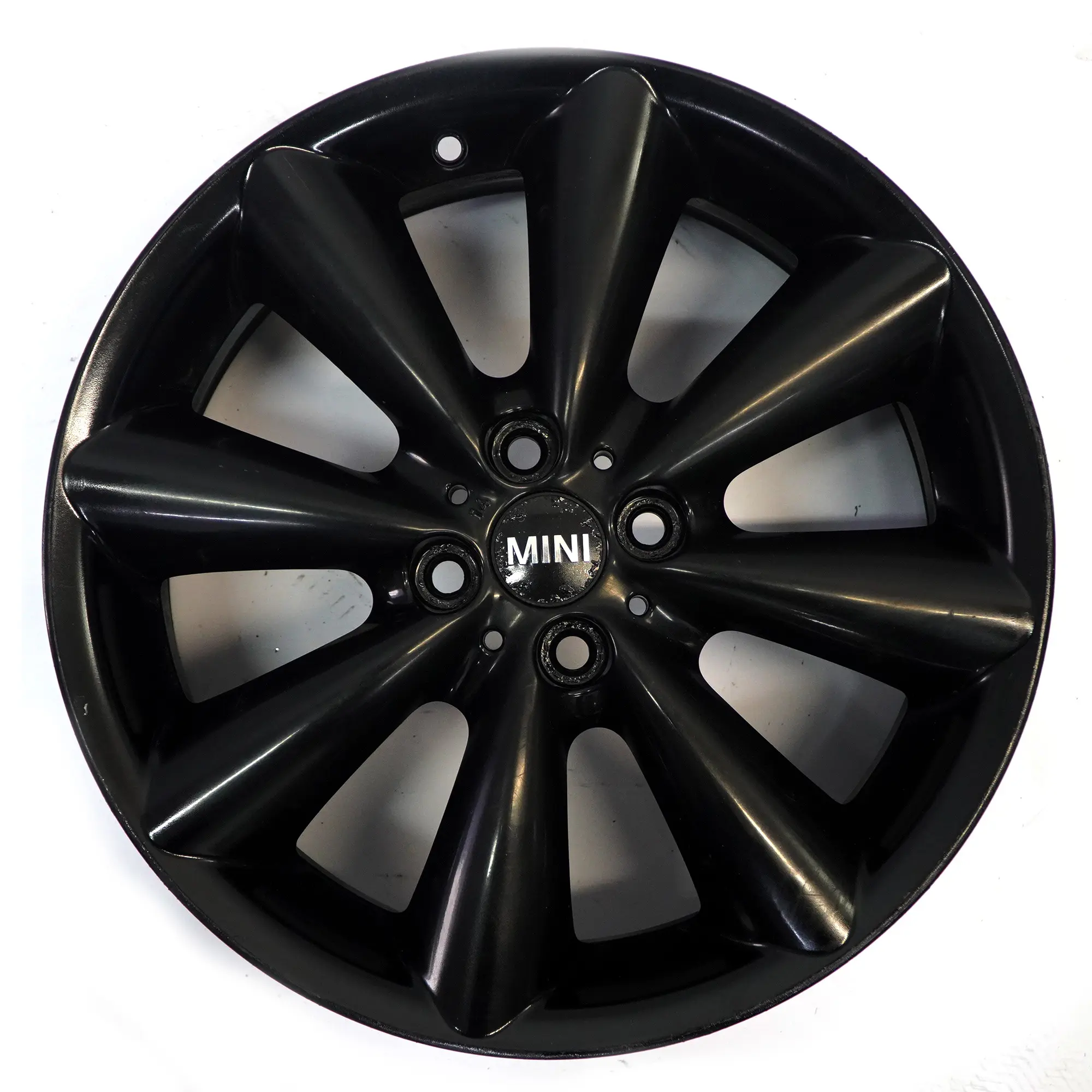 Mini Cooper R55 R56 R57 R58 Black Wheel Alloy Rim 17" 7J ET:48 Conical Spoke