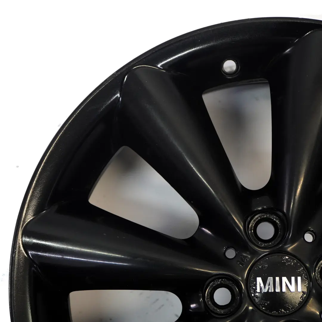 Mini Cooper R55 R56 R57 R58 Llanta Aleación Negra 17" 7J ET:48 Radios Conical