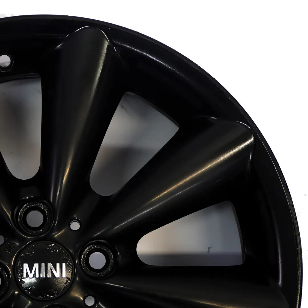 Mini Cooper R55 R56 R57 R58 Llanta Aleación Negra 17" 7J ET:48 Radios Conical