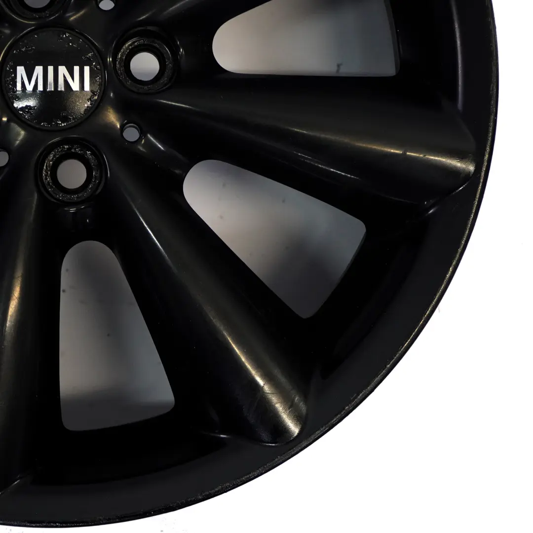 Mini Cooper R55 R56 R57 R58 Llanta Aleación Negra 17" 7J ET:48 Radios Conical