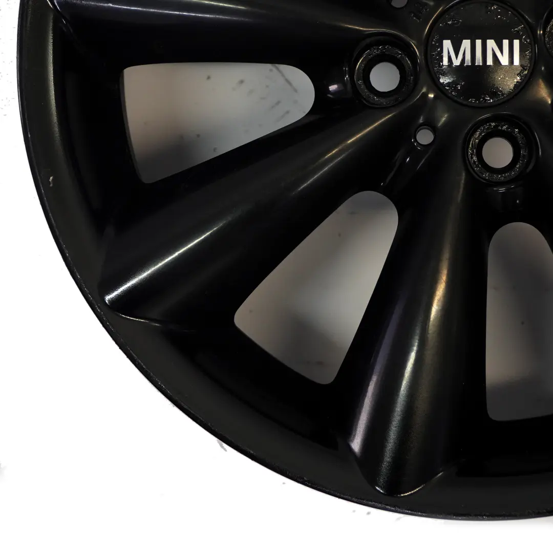 Mini Cooper R55 R56 R57 R58 Llanta Aleación Negra 17" 7J ET:48 Radios Conical