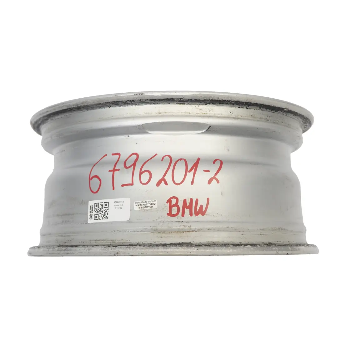 BMW F20 F21 F22 Silber Alu Felge Alufelge 16" Sternspeiche 377 7J ET:40 6796201