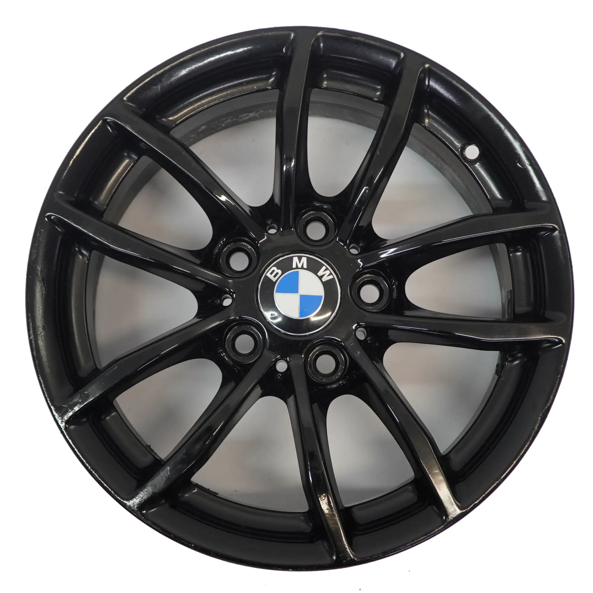 BMW F20 F21 F22 F23 Llanta de aleación negra 16" 7J ET:40 V-Spoke 378 6796202