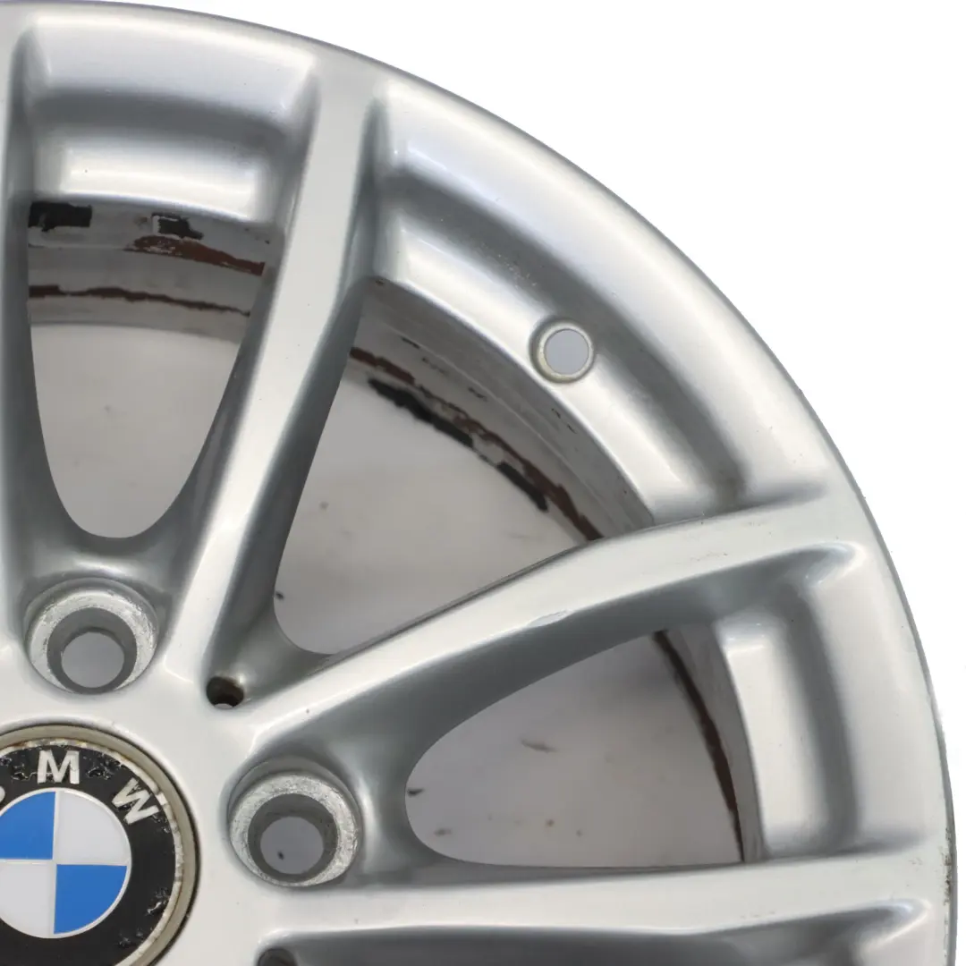 BMW F20 F21 F22 F23 Silver Wheel Alloy Rim 16" 7J ET:40 V-Spoke 378 6796202