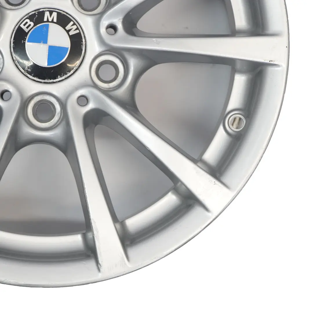 BMW F30 F36 Silver Alloy Wheel Rim 16" 7J ET:31 V-spoke 390 6796236