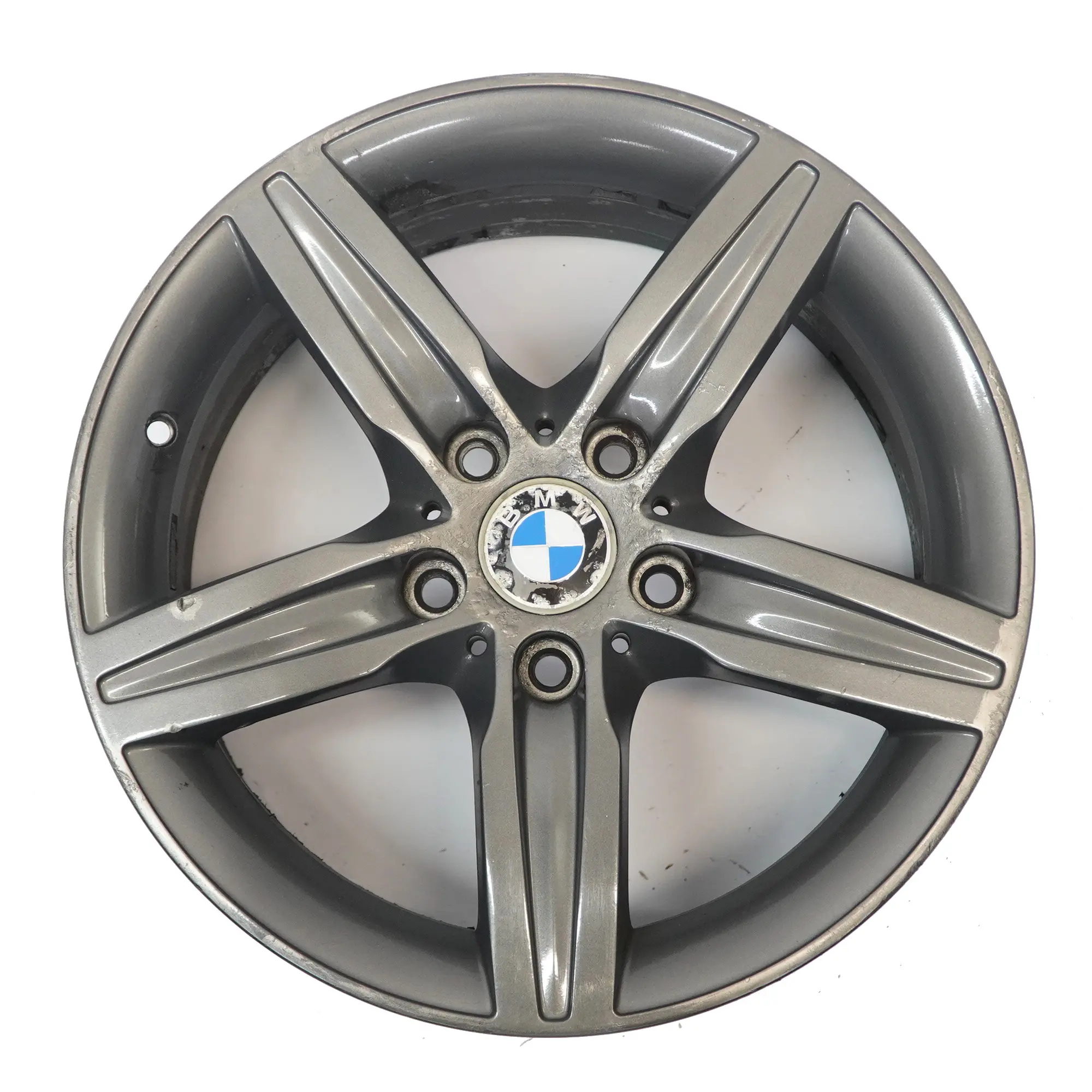 BMW F20 F21 F22 F23 Grey Alloy Wheel Rim 17" Star Spoke 379 ET:43 7,5J 6850151