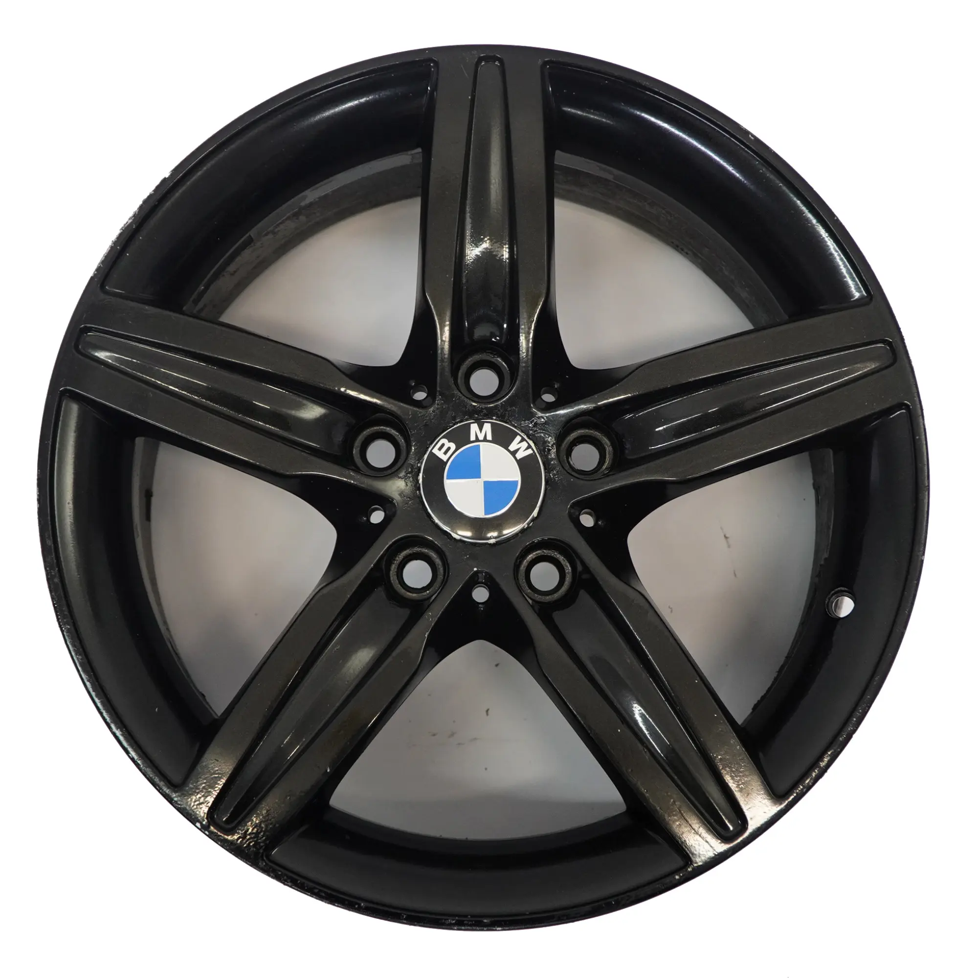 BMW F20 F21 Czarna Felga Aluminiowa 17" Star Spoke 379 ET:43 7,5J 6850151