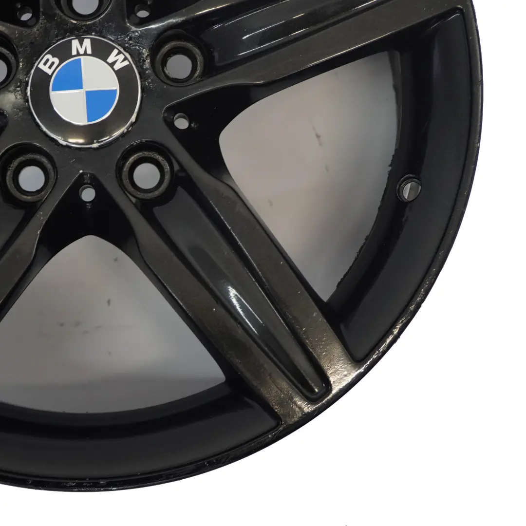 BMW F20 F21 Black Alloy Wheel Rim 17" Star Spoke 379 ET:43 7,5J 6850151