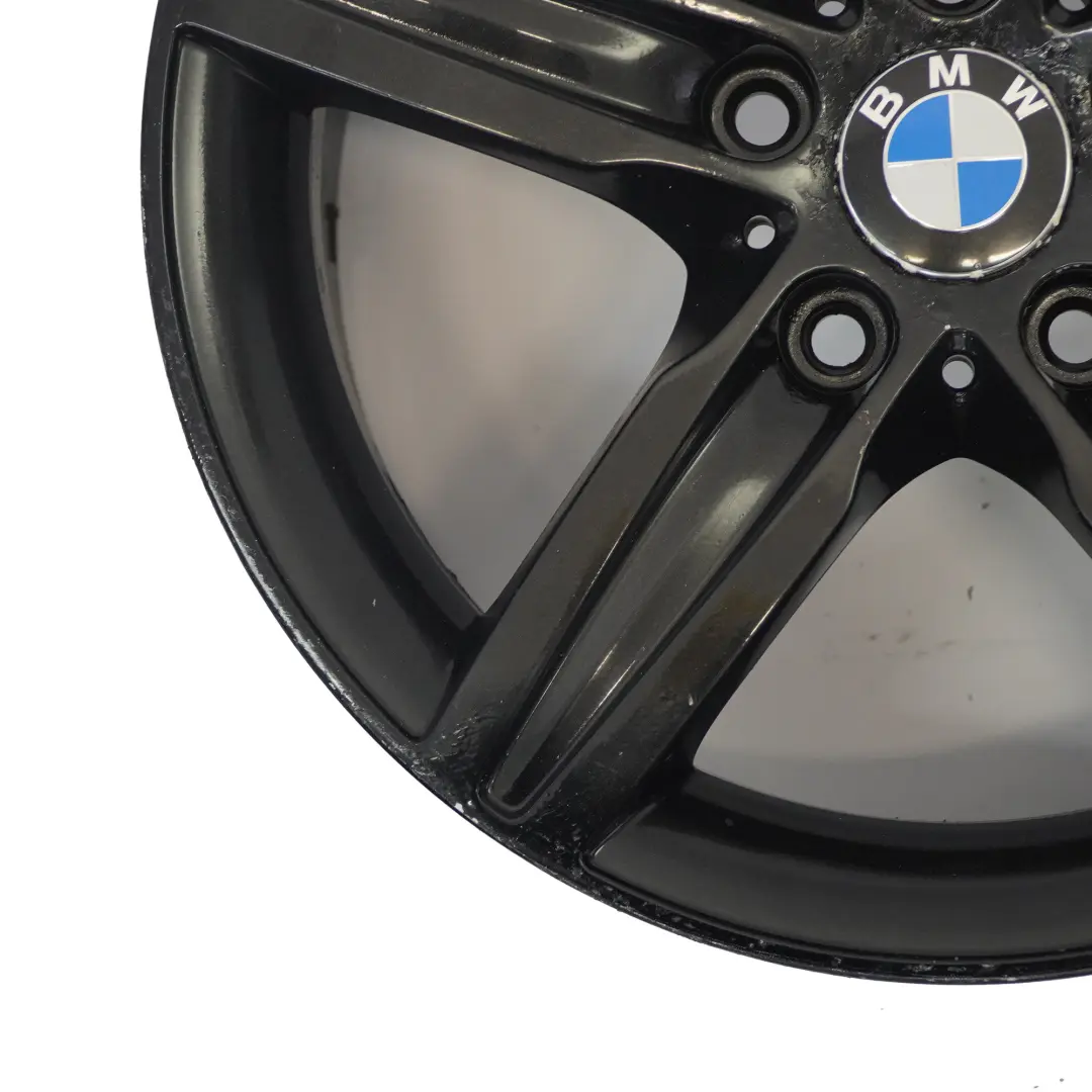 BMW F20 F21 Black Alloy Wheel Rim 17" Star Spoke 379 ET:43 7,5J 6850151