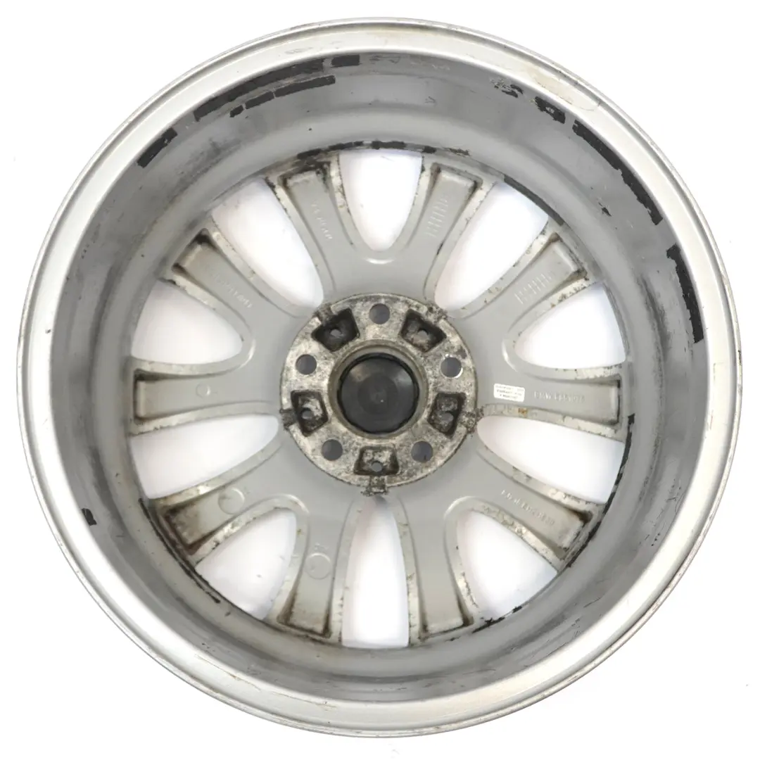 Silver Wheel Alloy Rim 18" BMW F01 F02 F07 F12 F13 V-Spoke 425 8J ET:30 6851075