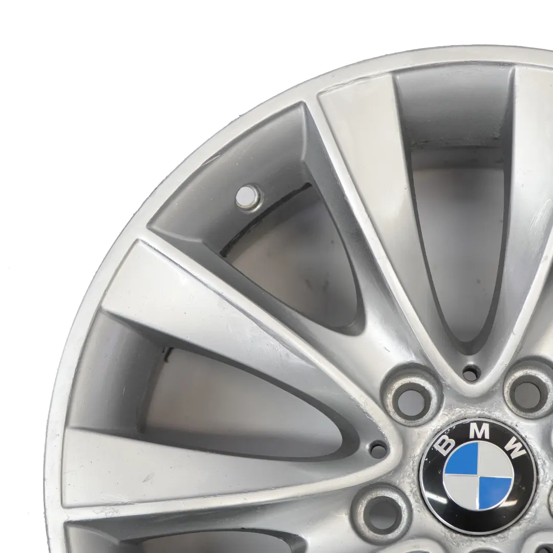 Llanta de aleación plateada 18" BMW F01 F02 F07 F12 V-Spoke 425 8J ET:30 6851075